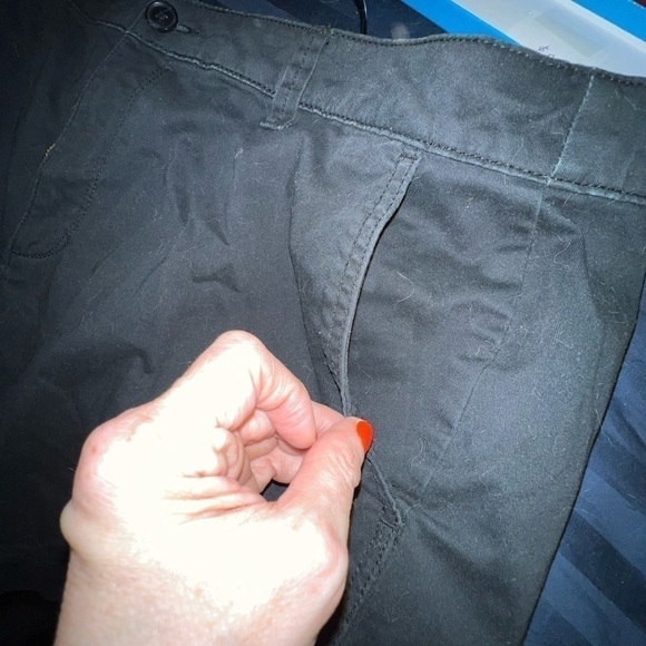 A New Day black shorts, all cotton, pockets, size 14. - Picture 7 of 10